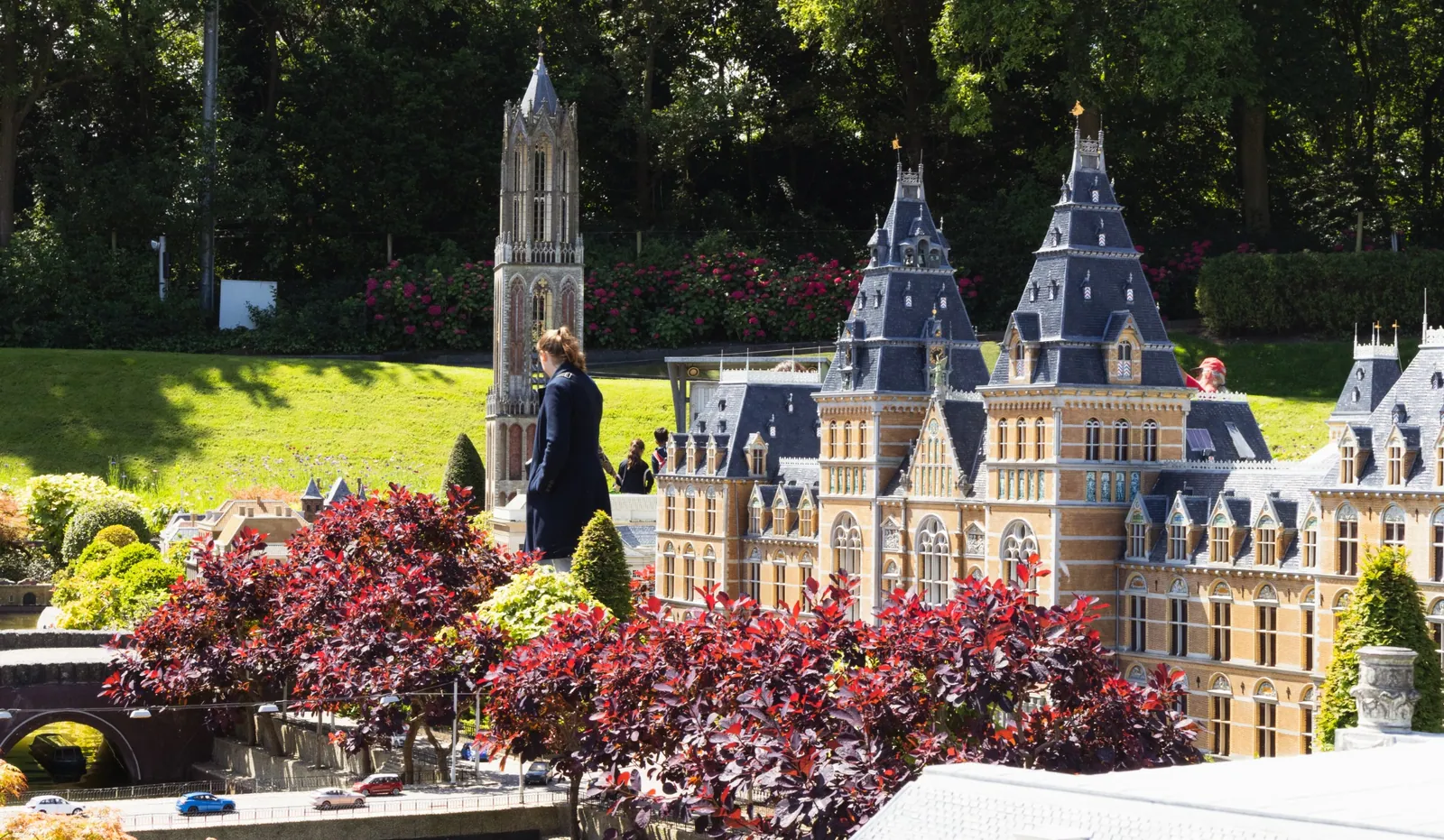 Miniature historic buildings of the Netherlands at Madurodam