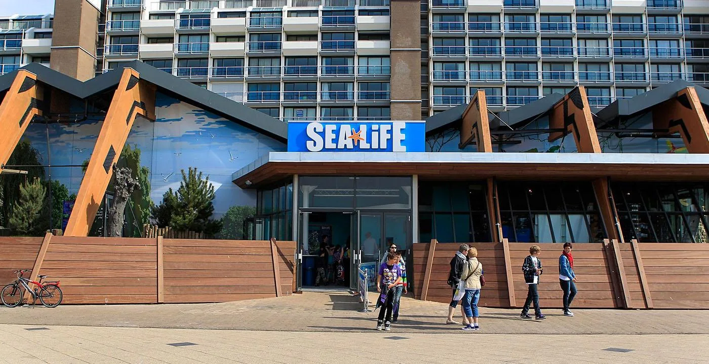 Entrance to SEA LIFE Scheveningen
